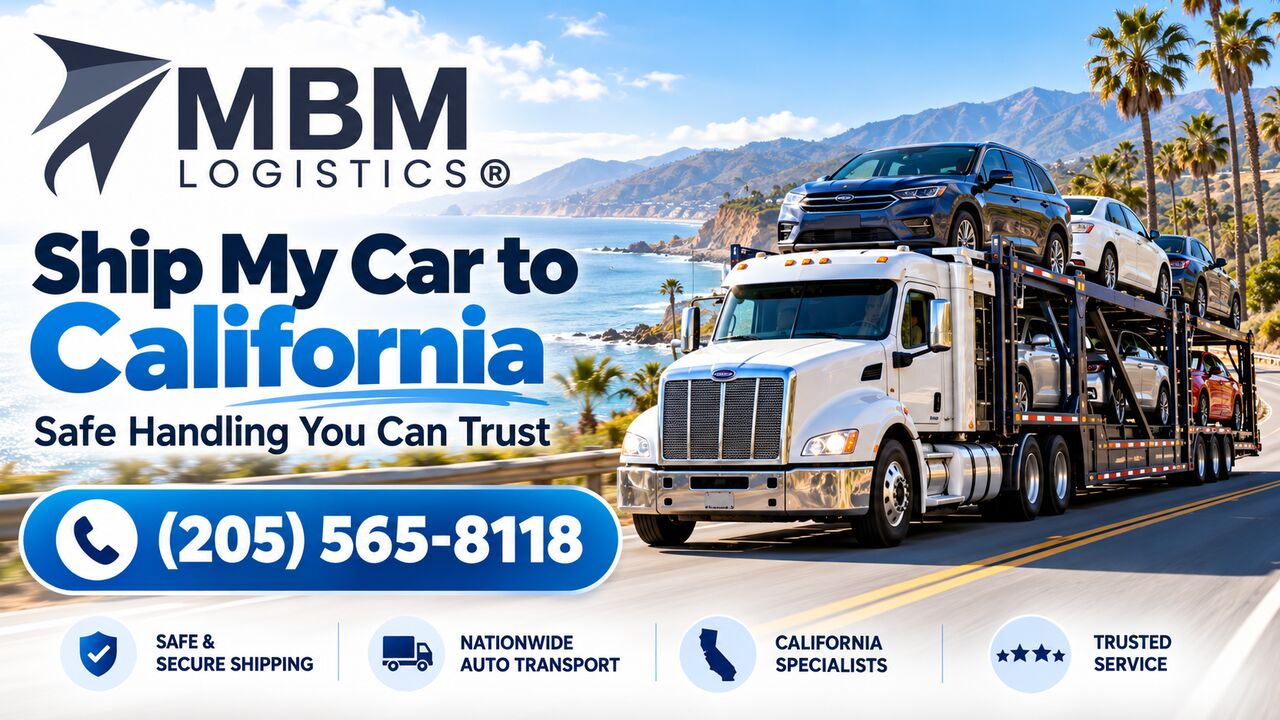 Ship My Car To California With Safe Handling You Can Trust