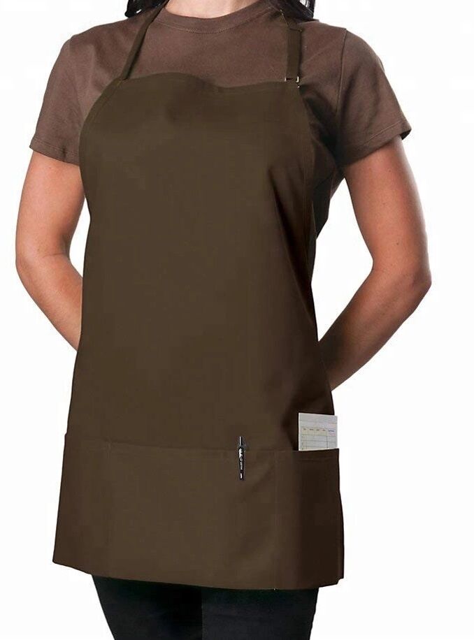 USD 1,  Promotional Kitchen Apron, Custom Logo Printed Chef Apron, Cotton Twill Aprons photo 2