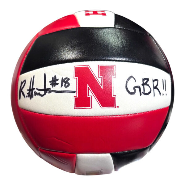 USD 80,  Ryan Hunter Nebraska Volleyball Signed GBR! Version photo 1