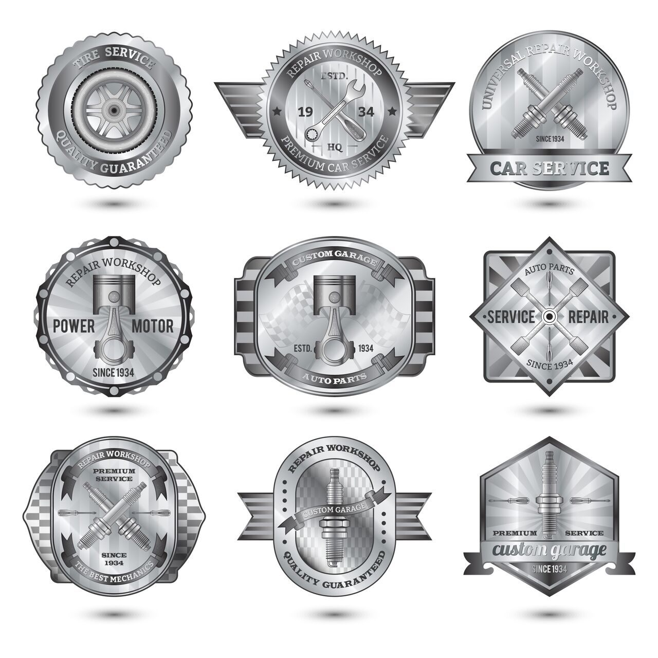 USD 175,  Authentic Cadillac Badges For Classic Car Restoration