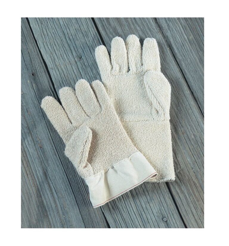 USD 1,  Heat Resistant Cotton Terry Cloth Mitten, Bakery Cotton Terry Mitten, Canvas Terry Mitts photo 5
