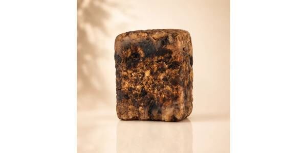 USD 15,  Raw African Black Soap From Ghana | Handmade, 8 Oz Bar photo 1