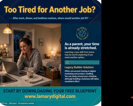 Too Tired for Another Job? photo 1