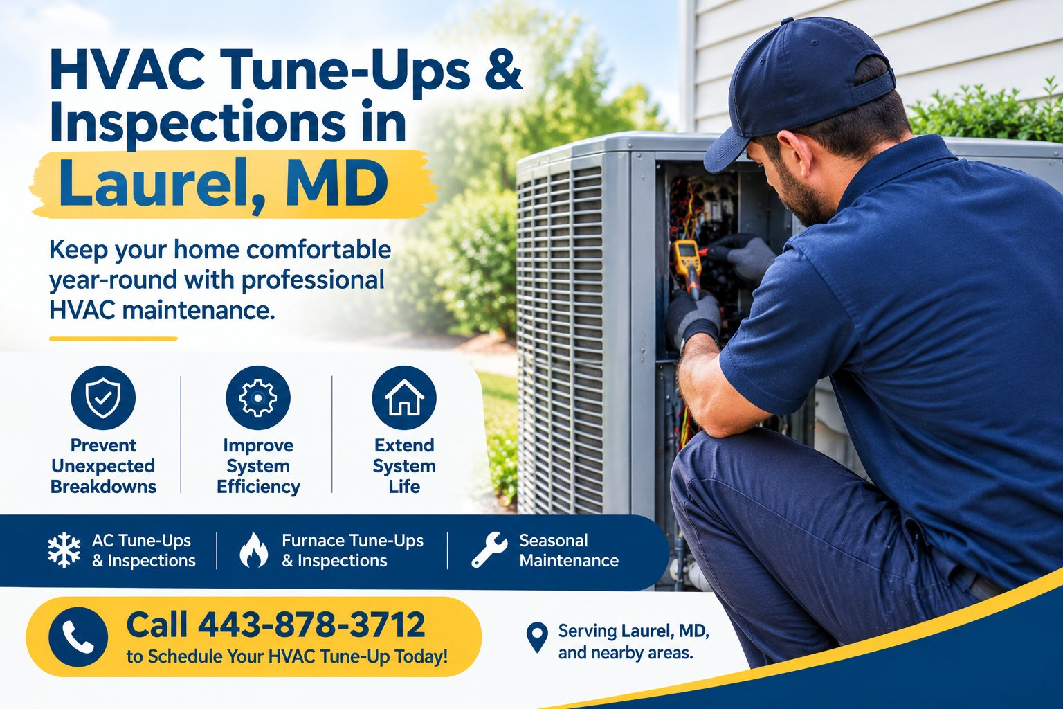 HVAC Tune-Ups & Inspections in Laurel, MD photo 1